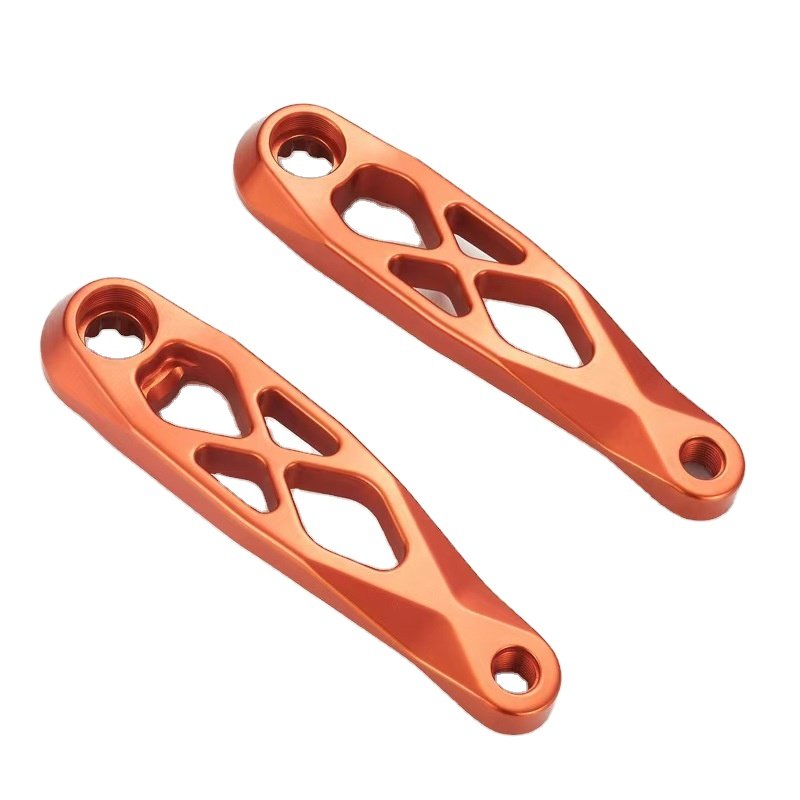 Bicycle Accessories Factory Machined Custom Aluminum Billet Bike Crank Arm Crankset Bicycle Crankset